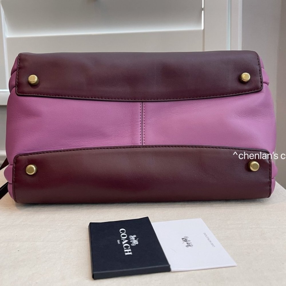 🔥NeW! Coach Harmony Colorblock Hobo - Picture 15 of 16